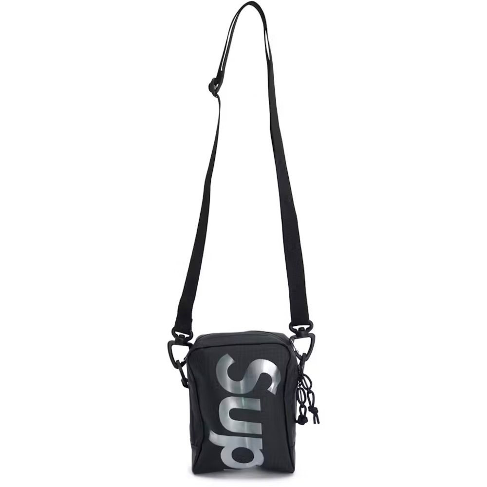 Supreme Black Crossbody see through cordura Bag